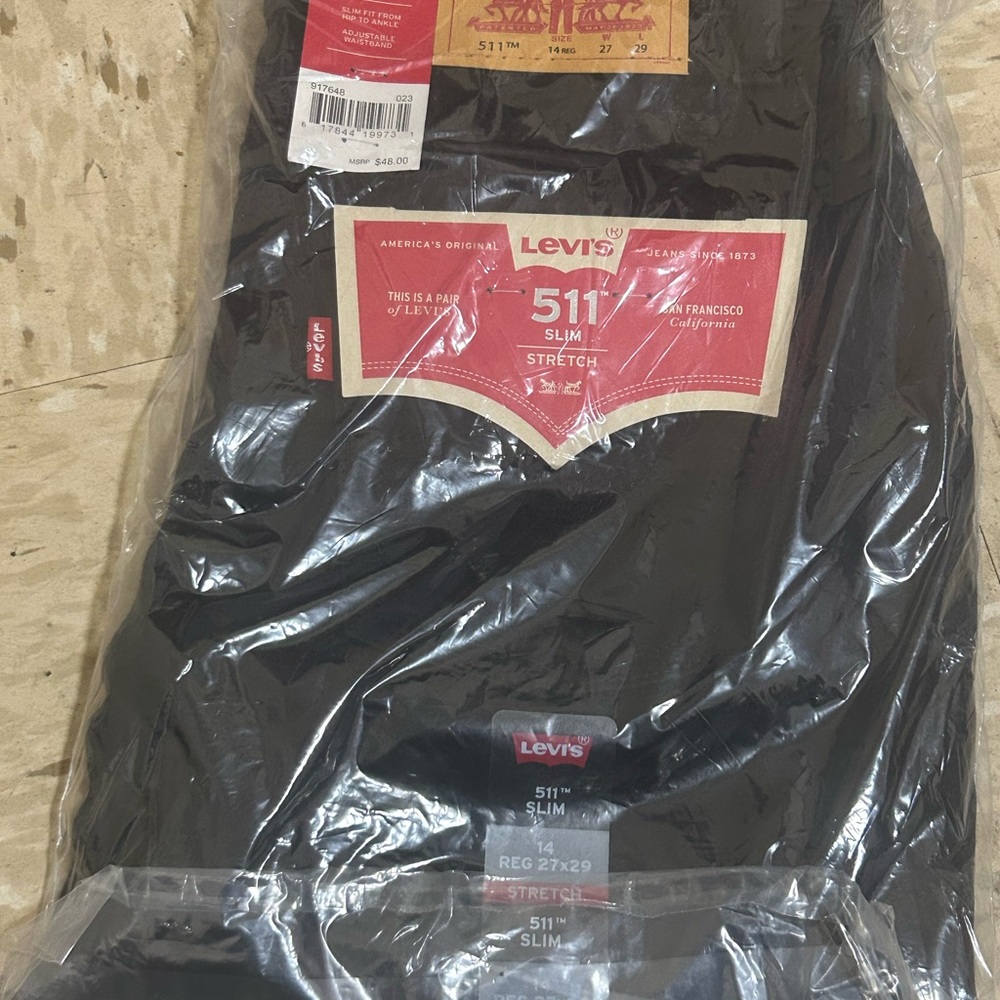 Levi's 511 Slim Stretch Pants - Dark Shade